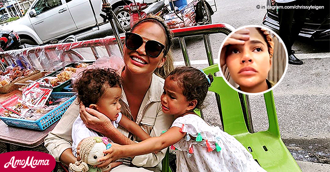 John Legend's Wife Chrissy Teigen Locks Herself in Room to Escape Her ...