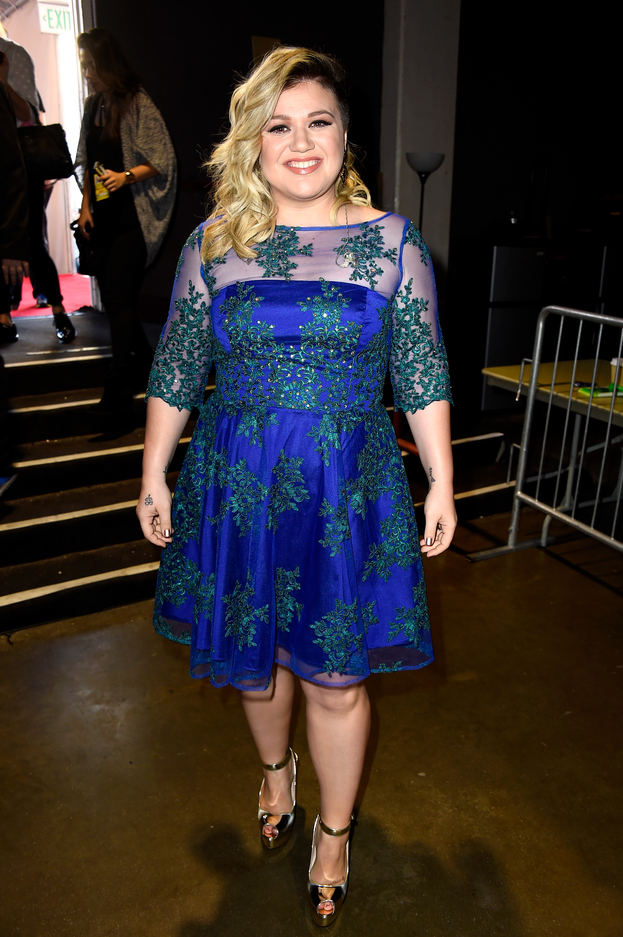 Kelly Clarkson at the 2015 iHeartRadio Music Awards | Source: Getty Images