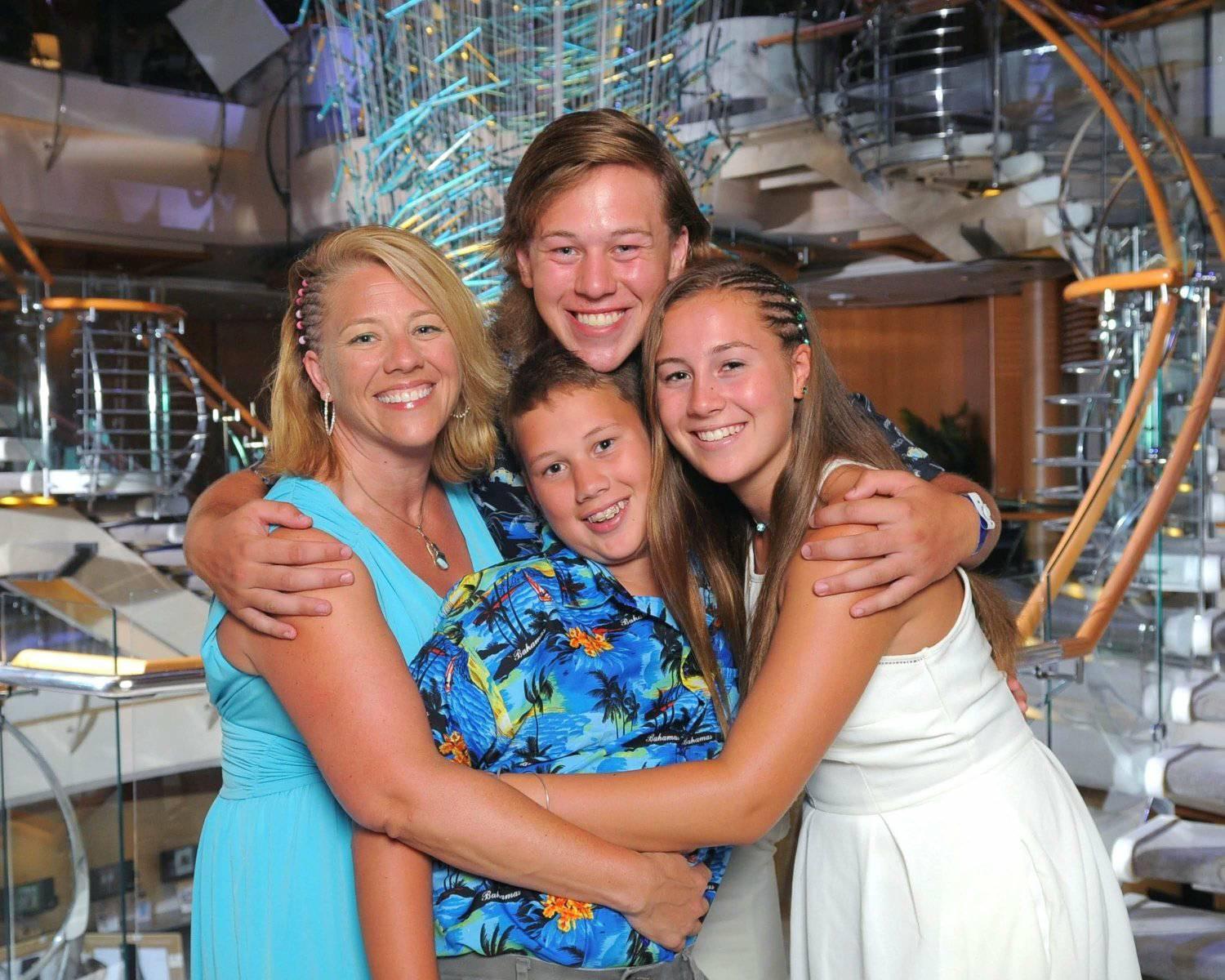 Rhonda, Aidan, Colin, and Ava Dorgan, dated 2020 | Source: Facebook/rhonda.dorgan