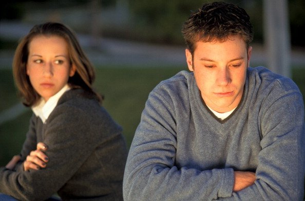 Photo of young couple immediately after having an argument | Photo: Getty Images