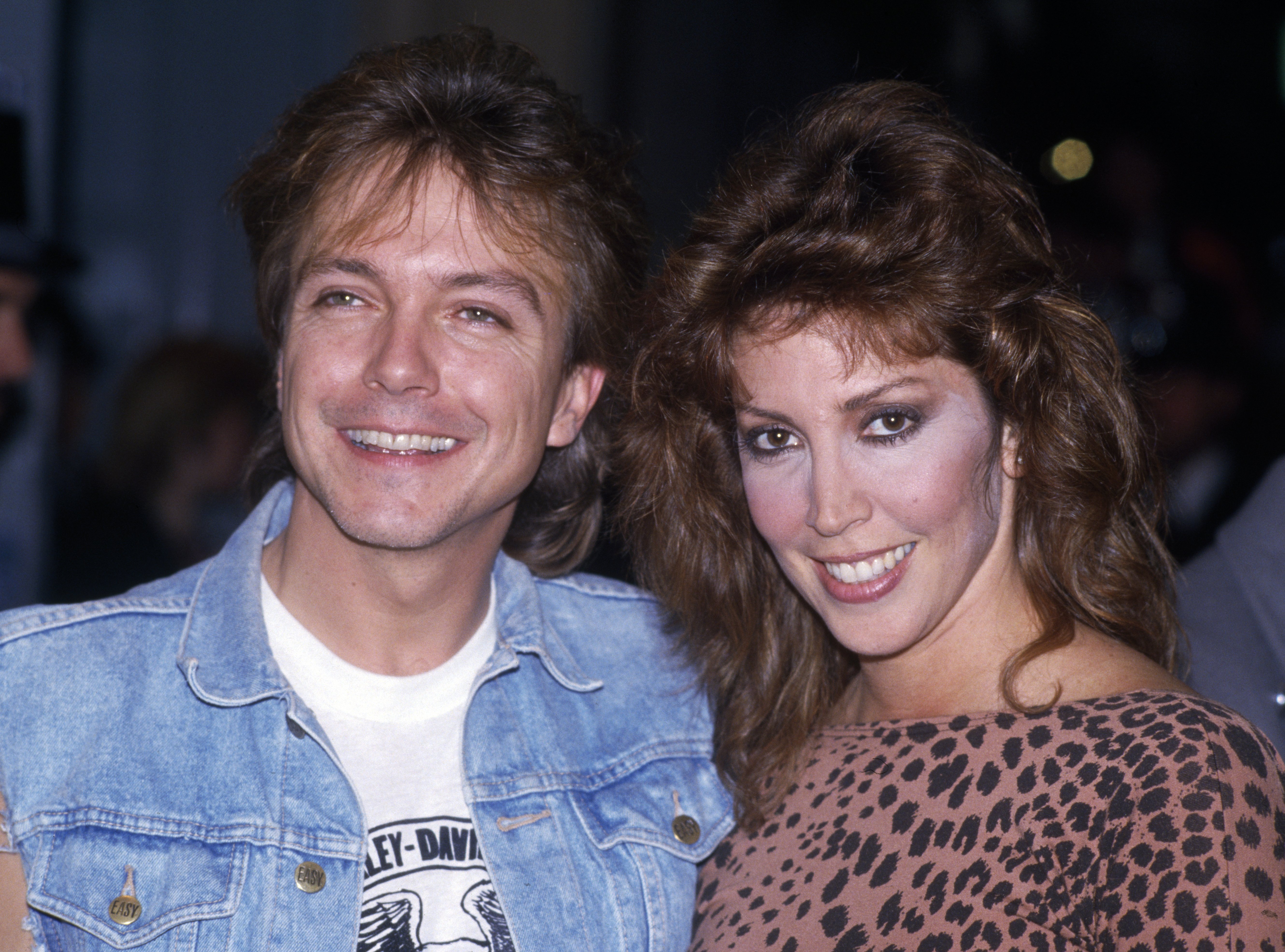 David Cassidy with his wife Sue Shifrin, circa 1993. | Source: Duncan Raban/Popperfoto/Getty Images