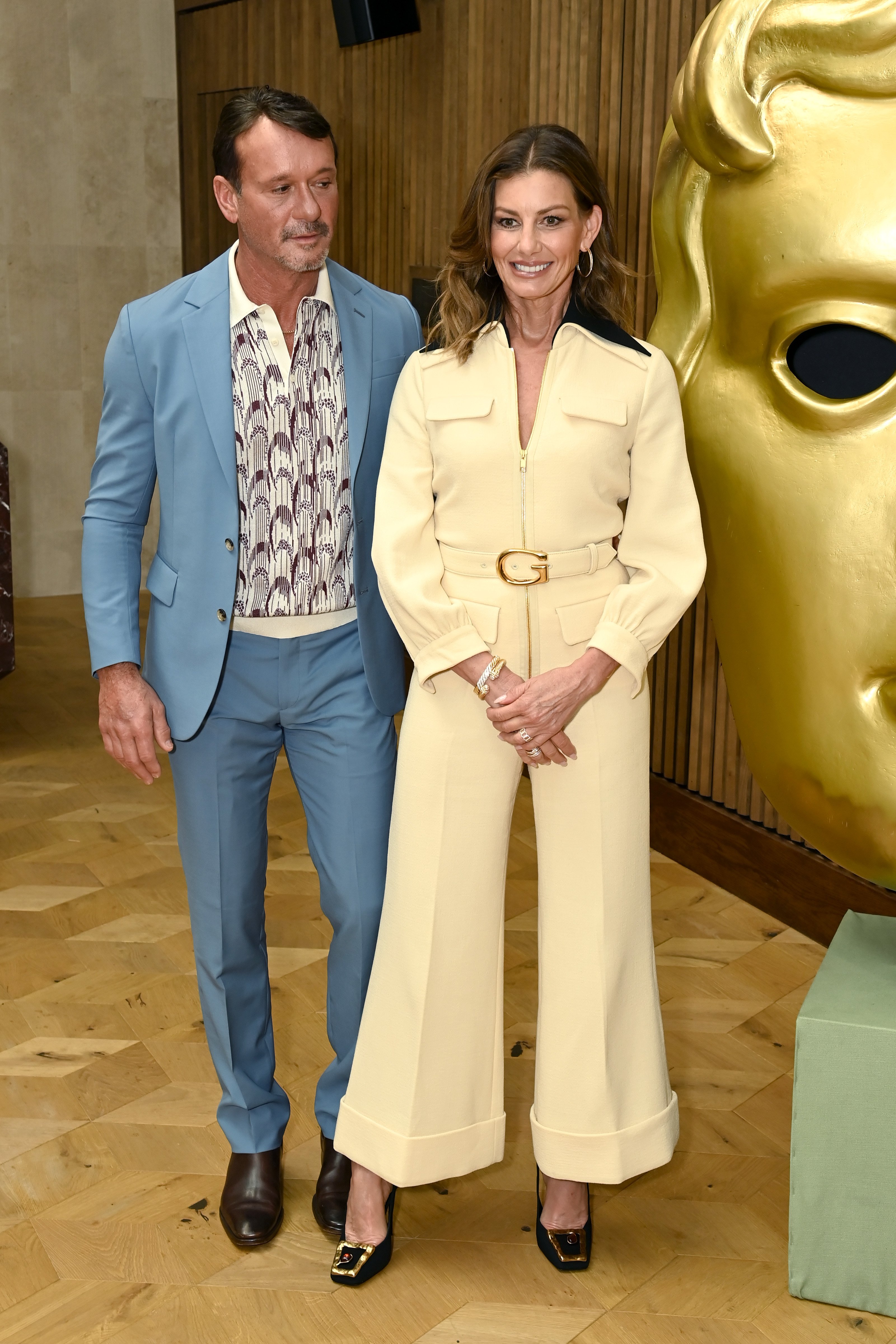 Tim McGraw and Faith Hill of MTV Ent Studios/101 Studios visited BAFTA headquarters to celebrate the launch of Paramount+ UK at BAFTA on June 20, 2022, in London, England. | Source: Getty Images