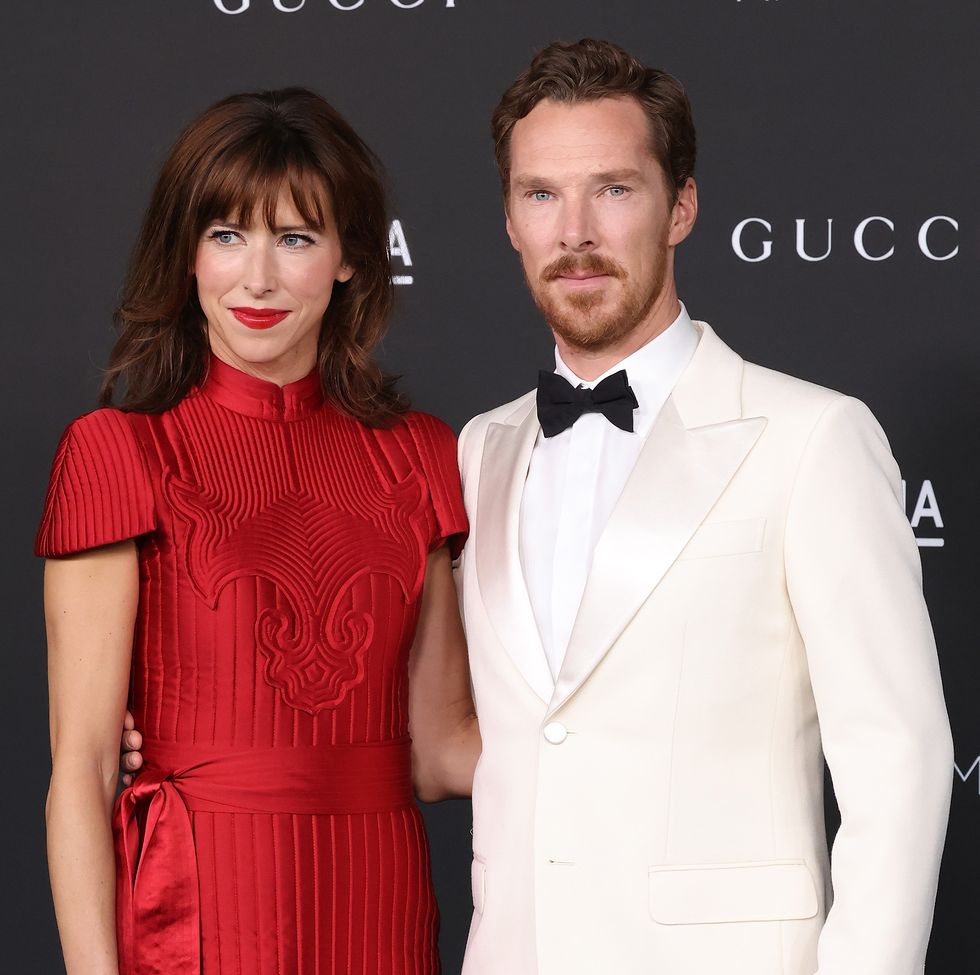Sophie Hunter, Benedict Cumberbatch arrives at the 10th Annual LACMA ART+FILM GALA Presented By GucciLos Angeles County Museum of Art on November 06, 2021 in Los Angeles, California. | Photo: Getty Images