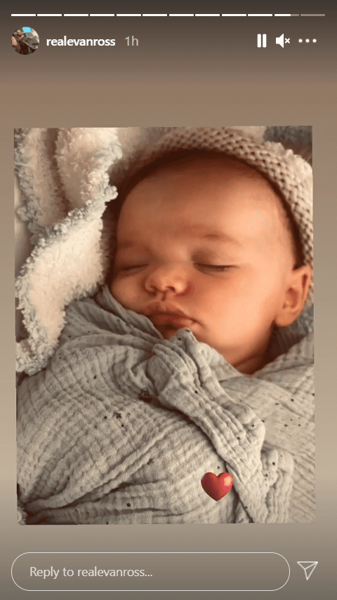 Diana Ross' grandbaby, Ziggy sleeping peacefully | Photo: Instagram/realevanross