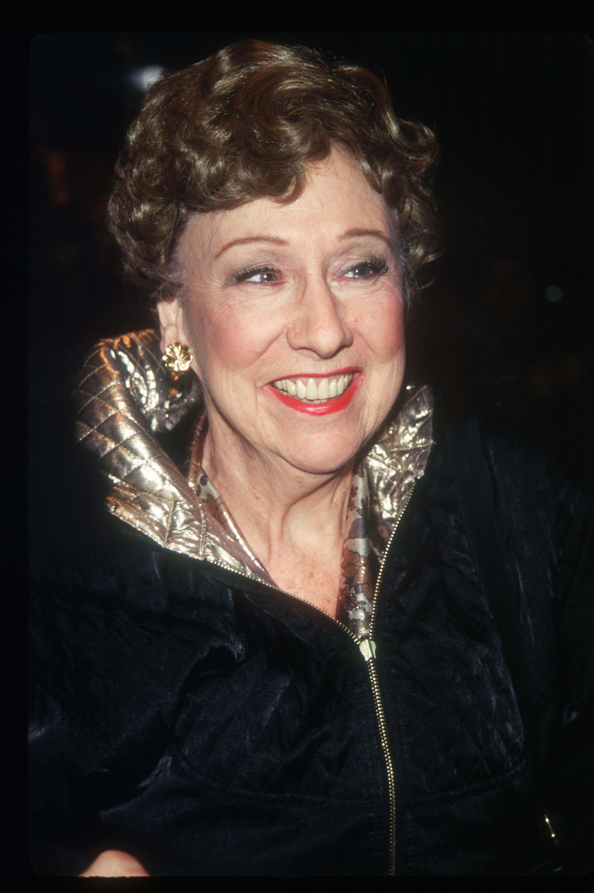 Jean Stapleton at the premiere of the film "Michael" December 15, 1996 in New York City. | Source: Getty Images