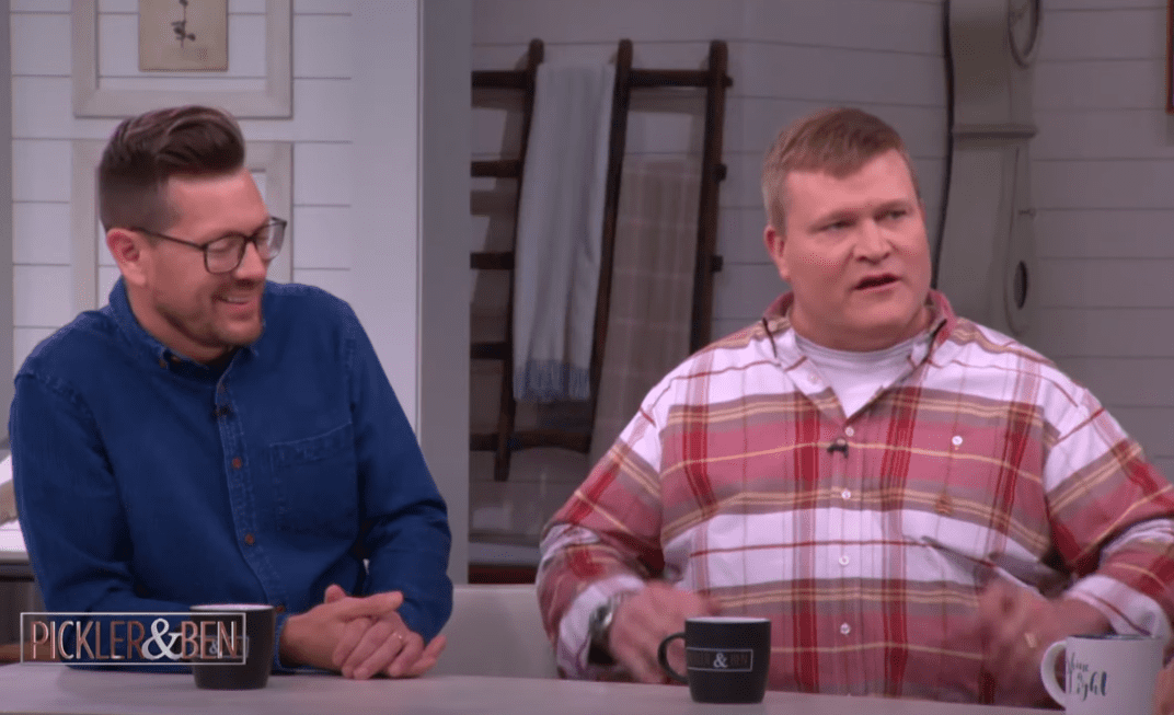  Luke Caldwell and Clint Roberson on "Pickler & Ben" in 2019 | Source: YouTube/ Pickler & Ben