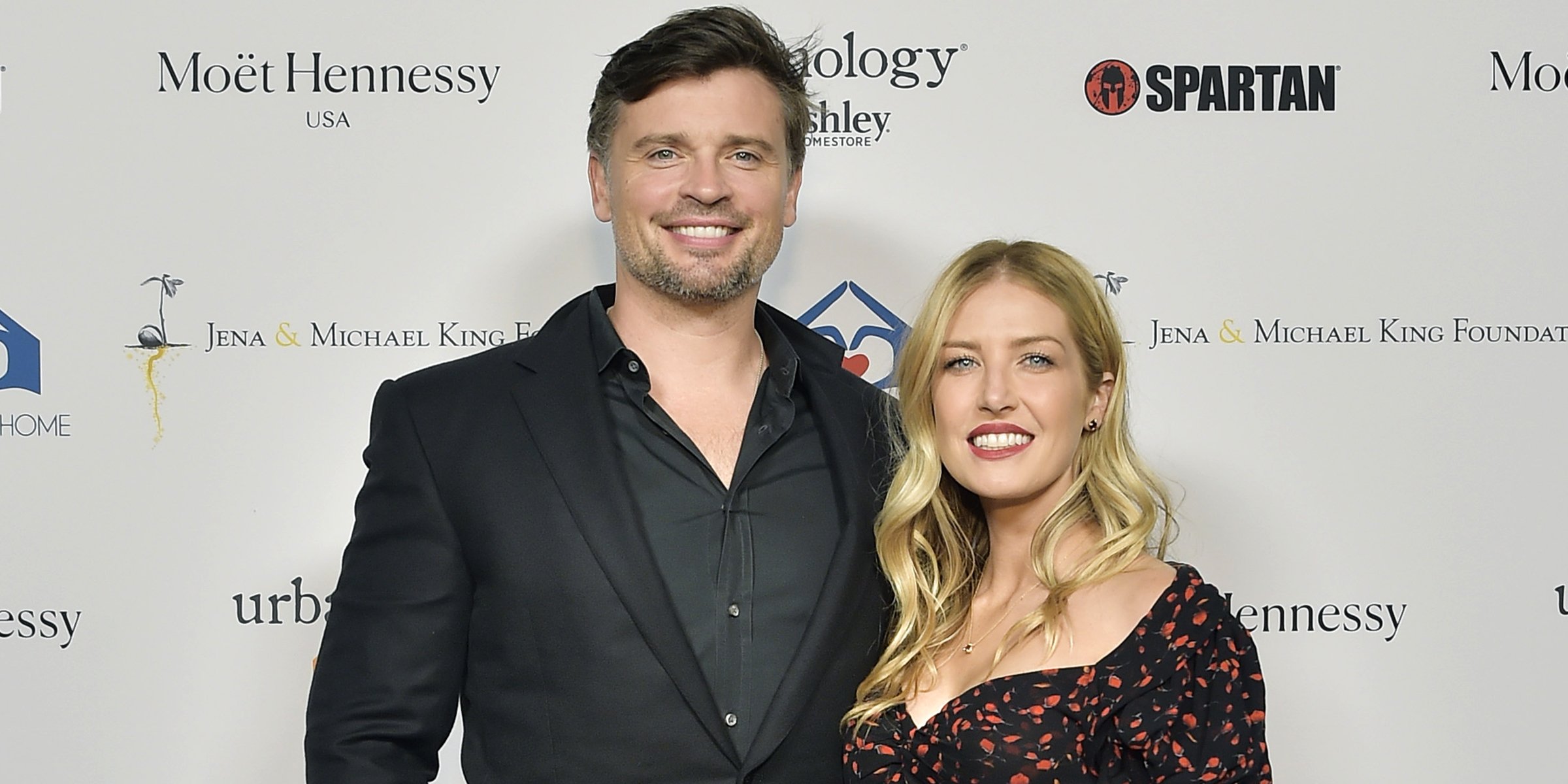 Tom Welling and Jessica Rose Lee, 2019 | Source: Getty Images