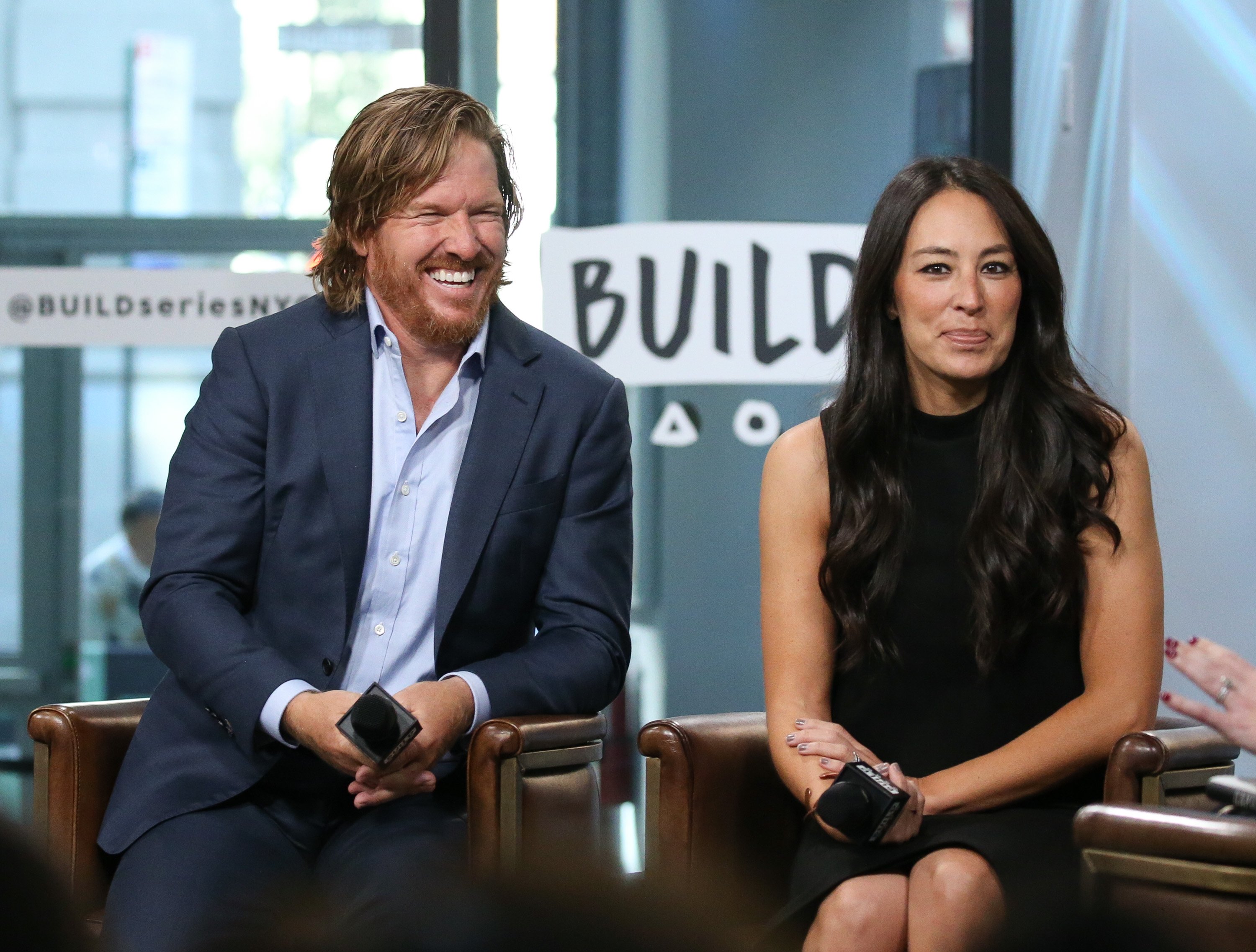 Chip Gaines and Joanna Gaines at Build Studio on October 18, 2017, in New York City. | Source: Getty Images.