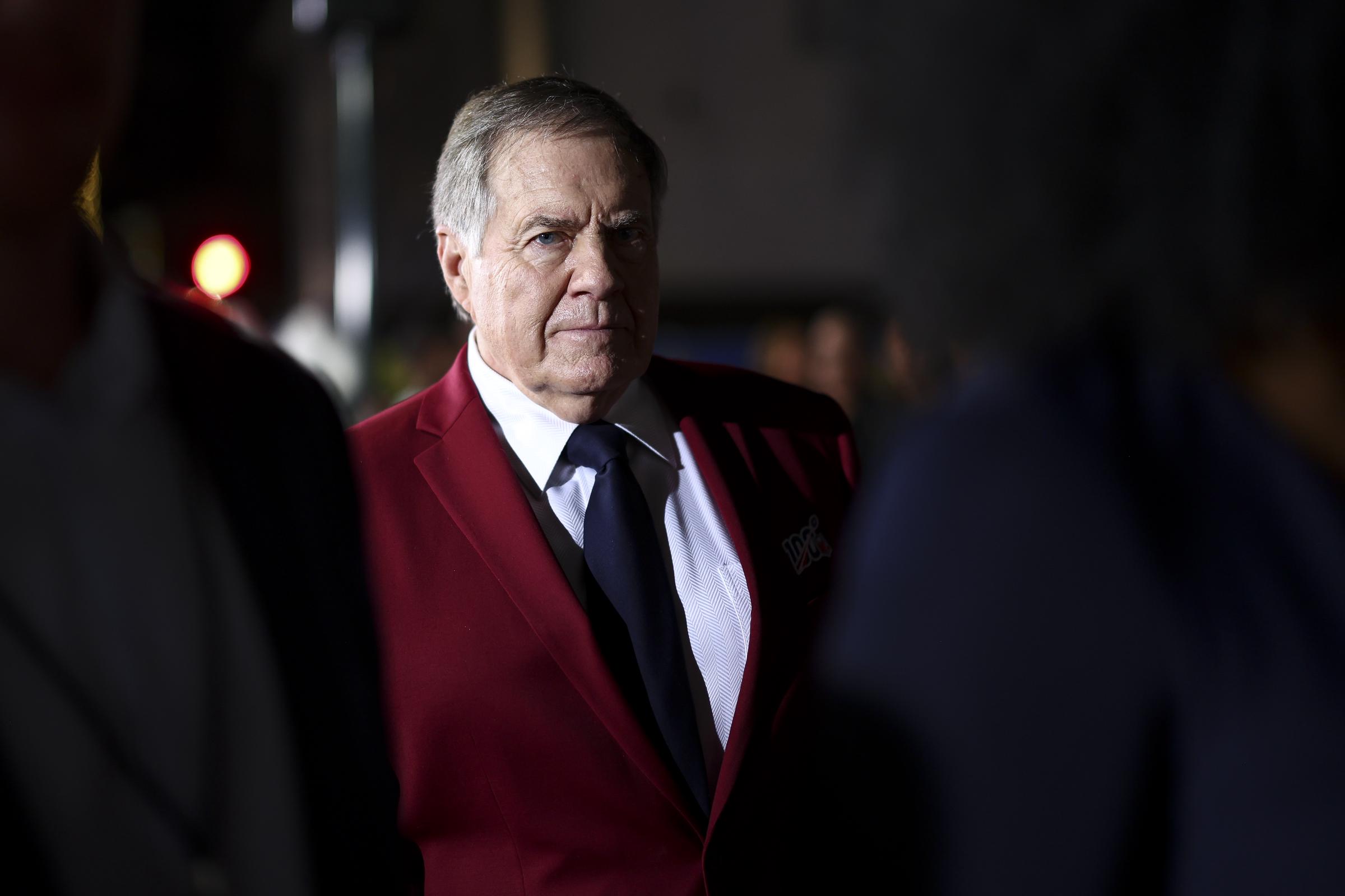 Former NFL head coach Bill Belichick walks the red carpet before the NFL Honors award show ahead of the Super Bowl LIX football game at Saenger Theatre on February 6, 2025, in New Orleans, Louisiana | Source: Getty Images