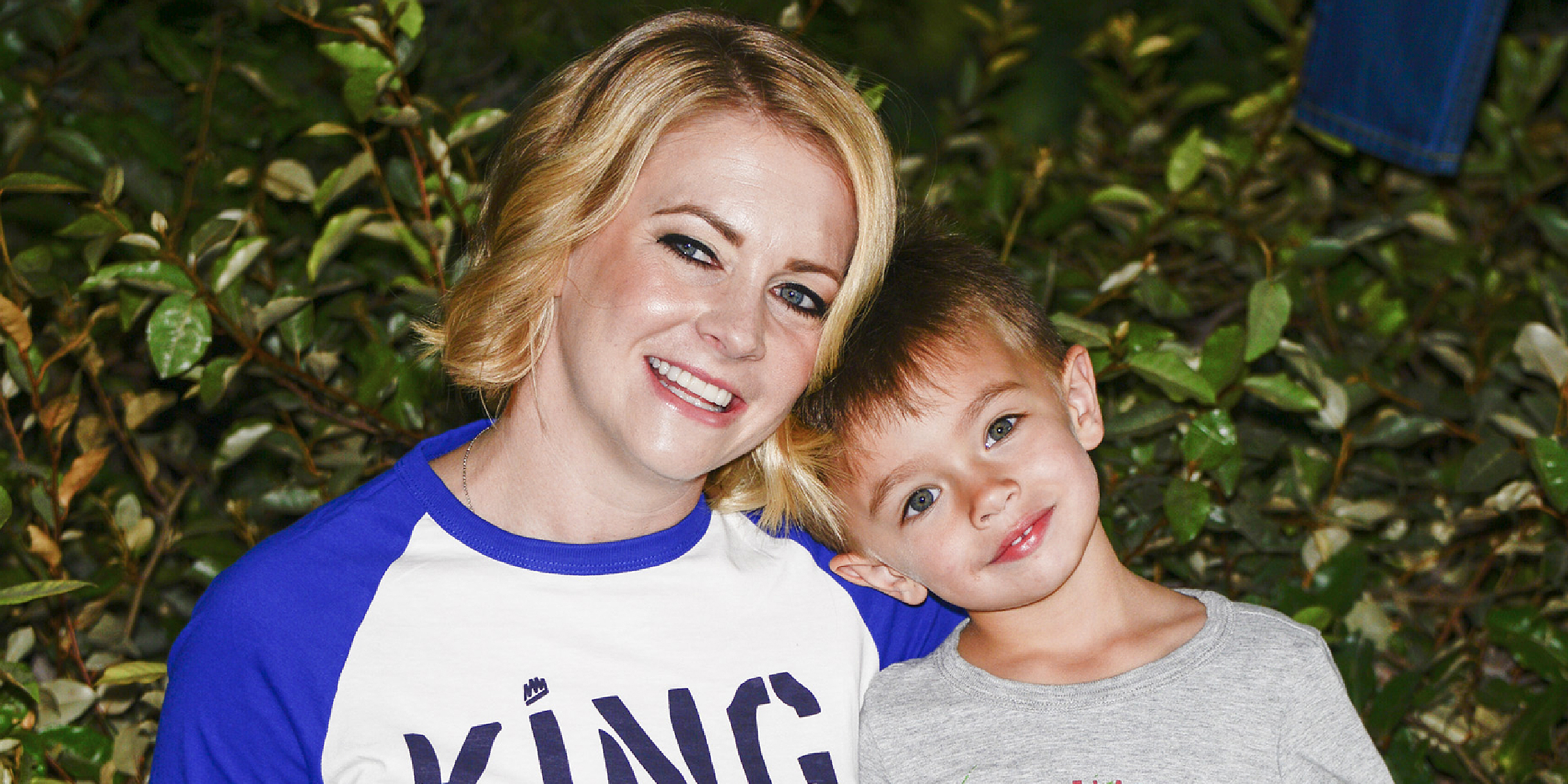 Actress Melissa Joan Hart and Her Son Tucker | Source: Getty Images