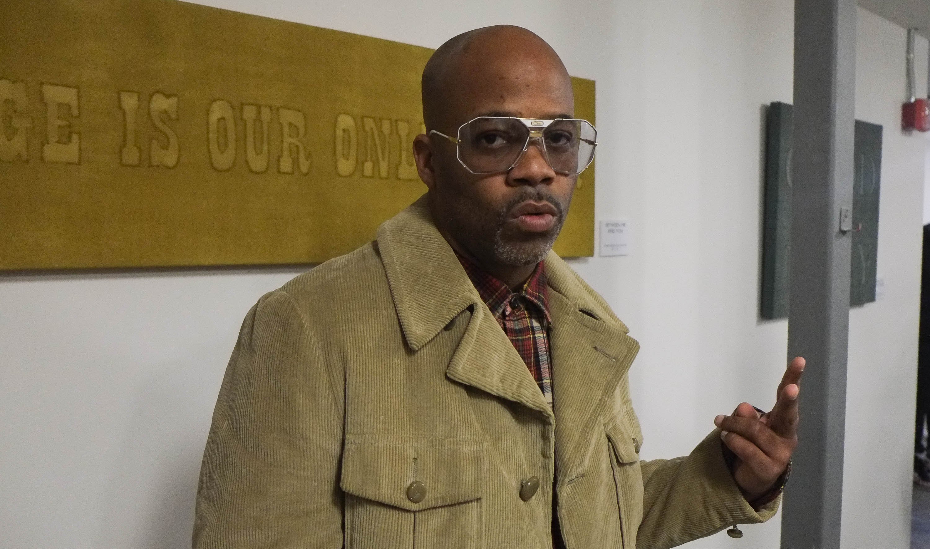Damon Dash attending an art exhibition opening in March 2014. | Photo: Getty Images