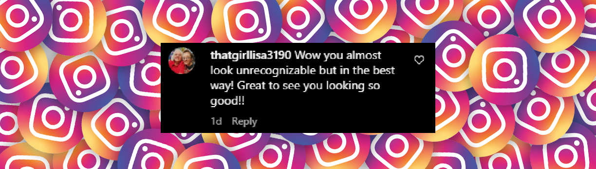 A fan gushes over Rose O'Donnell's transformation, dated May 2025 | Source: Instagram/rosie