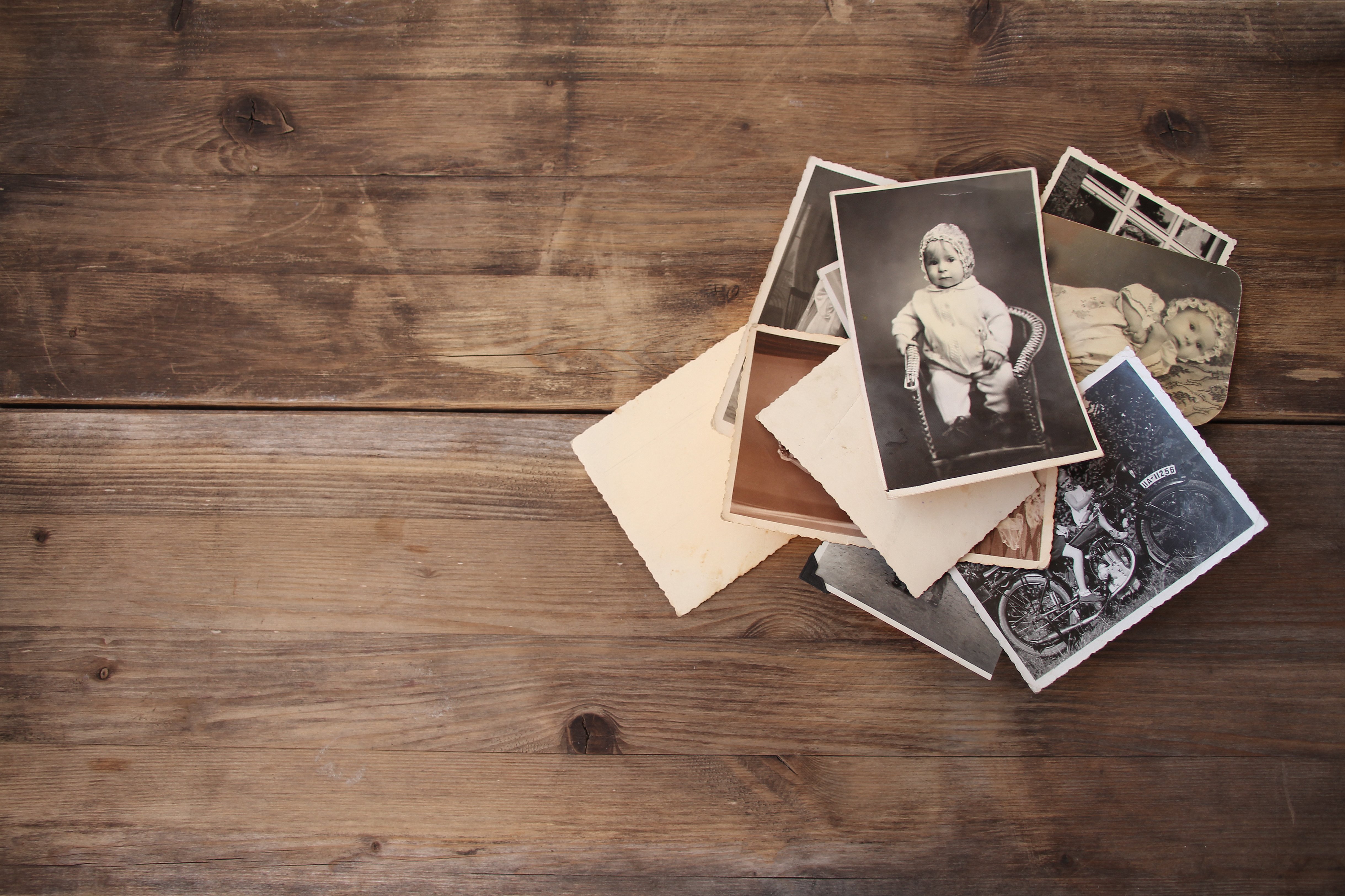 Ted's adoptive parents handed him an old faded photo on his 16th birthday. | Source: Shutterstock