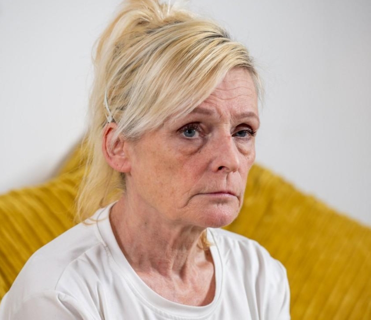 Jacqueline Dube, a 61-year-old chef from St Albans, Hertfordshire, appears reflective in a portrait shared on social media as she spoke publicly about the emotional and financial toll of her long-distance relationship with a 26-year-old Egyptian pastry chef she met on TikTok. The image was shared in a post dated March 3, 2026. | Source: Facebook/Daily Express