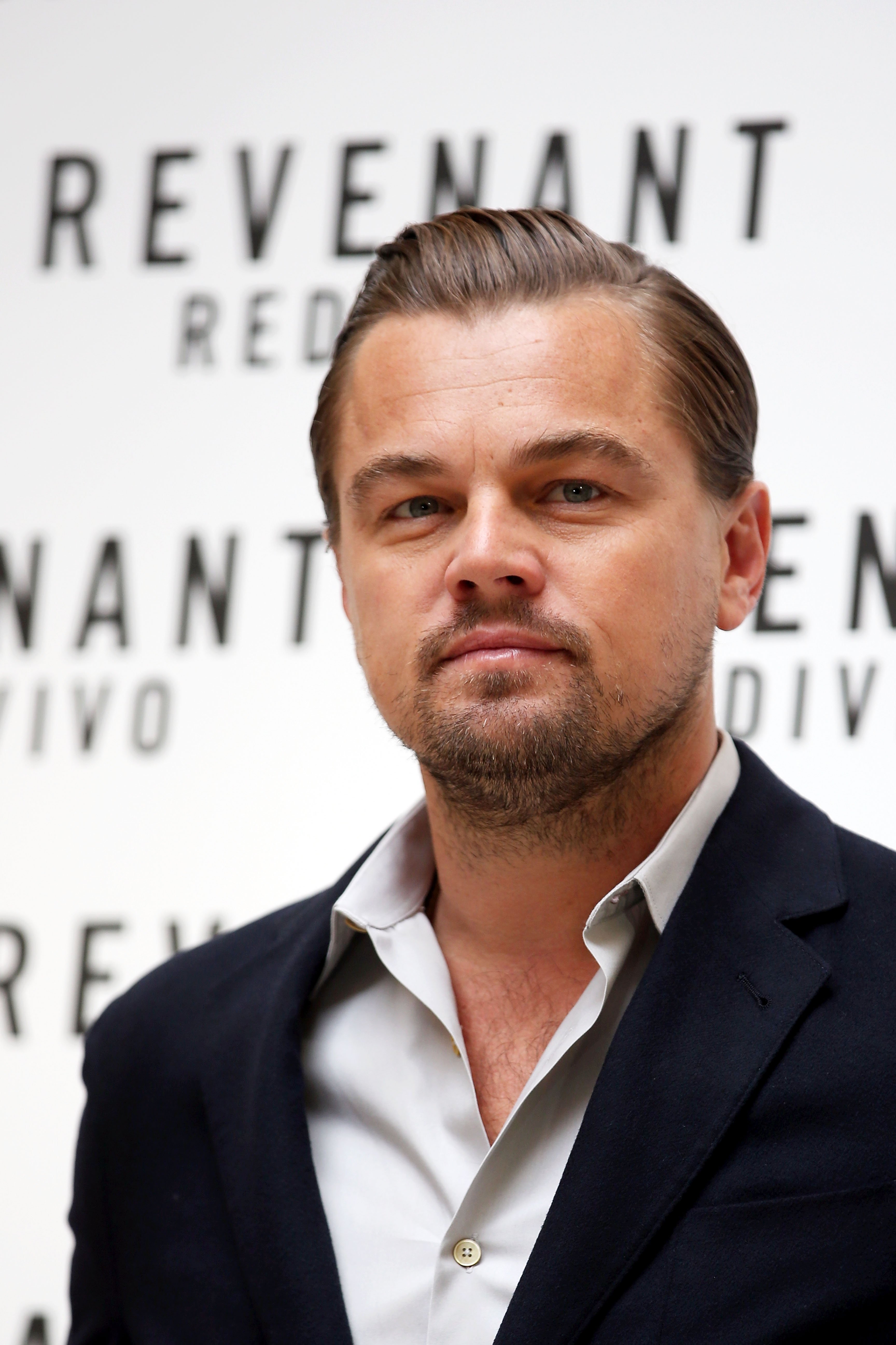 Leonardo DiCaprio attends a photocall for 'The Revenant' on January 16, 2016, in Rome, Italy. | Source: Getty Images.