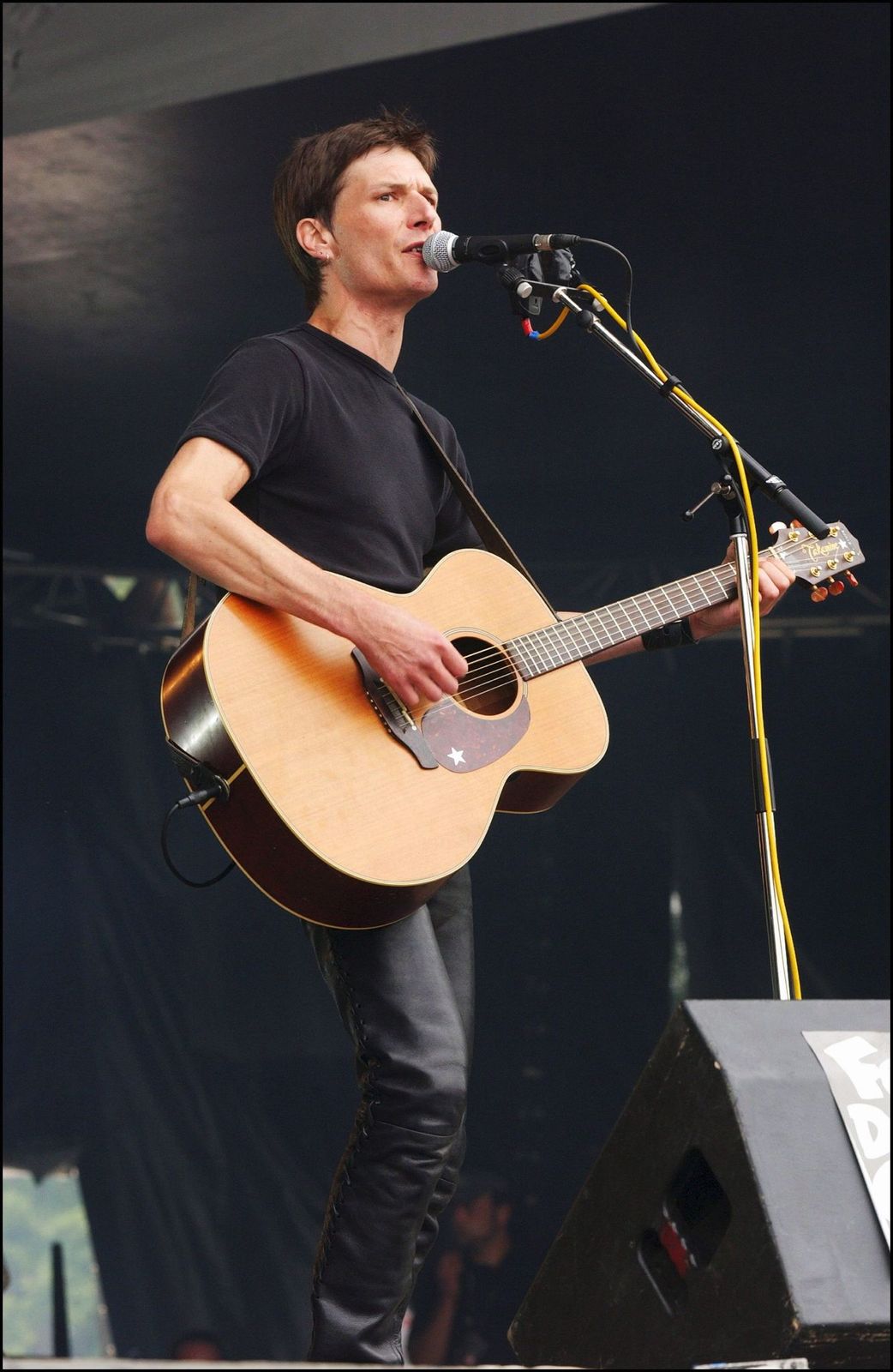 Le chanteur de rock Dominic Sonic. | Photo : Getty Images