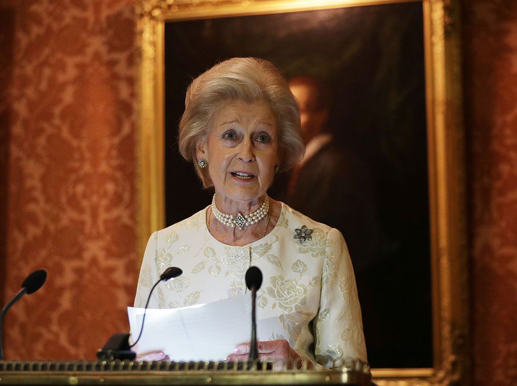 Princess Alexandra at a reception to celebrate the patronages of the Princess, in the year of her 80th birthday at Buckingham Palace on November 29, 2016 | Photo: Getty Images