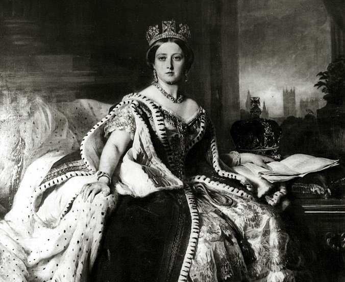 La reina Victoria, representada en el Palacio de Buckingham, quien reinó desde 1837-1901. | Foto: Getty Images