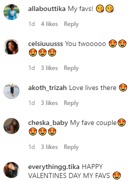 Fans' comments on Tika Sumpter's Instagram page | Photo: Insstagram/tikasumpter