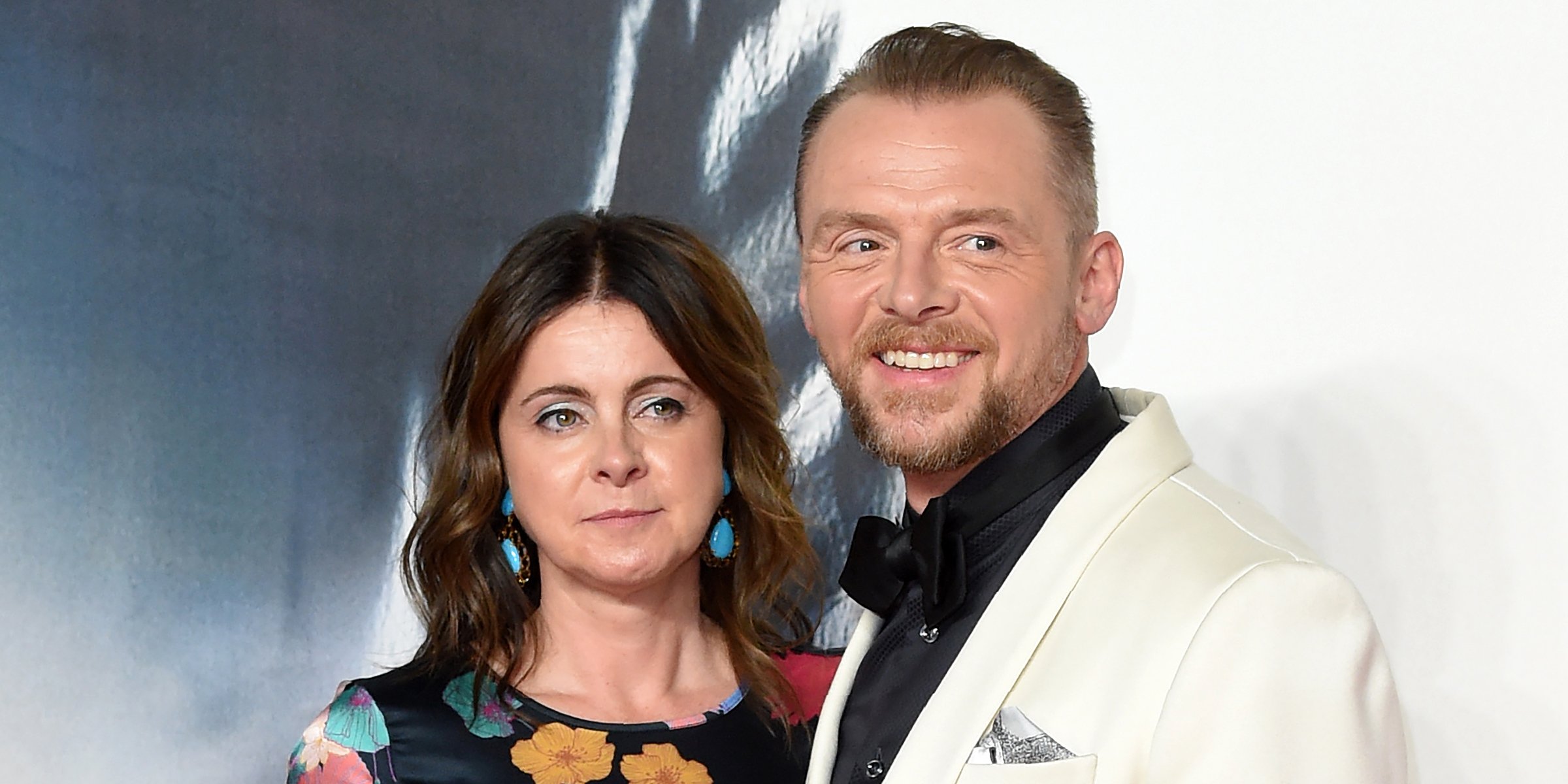 Simon Pegg and Maureen Pegg | Source: Getty Images