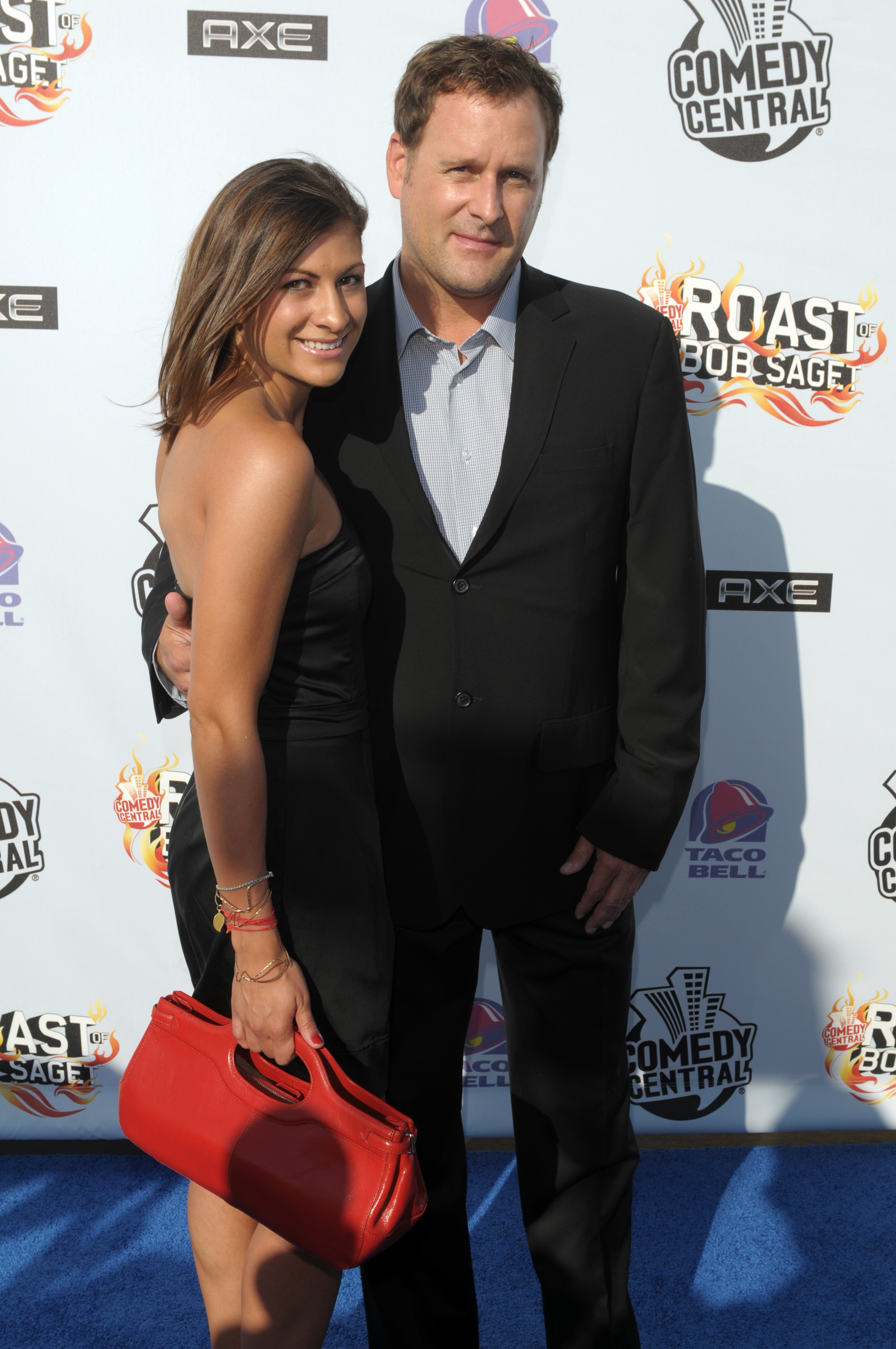 Dave and Melissa Coulier seen at the Warners Brothers Studio Lot on August 3, 2008 | Source: Getty Images