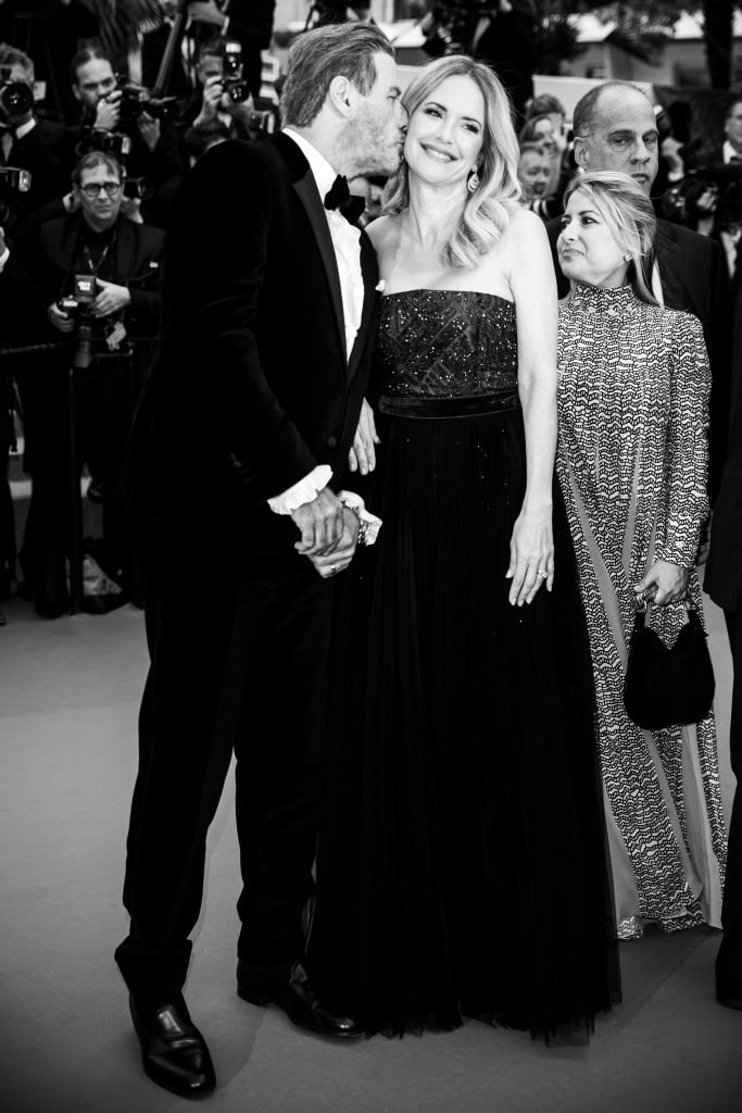 ohn Travolta and Kelly Preston attend the screening of "Solo: A Star Wars Story" during the 71st annual Cannes Film Festival  | Getty Images