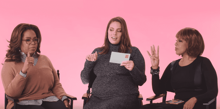 Oprah Winfrey and Gayle King plays the game Never have I Ever with Ashley Graham on February 26. 2020. | Source: YouTube/ O, The Oprah Magazine.