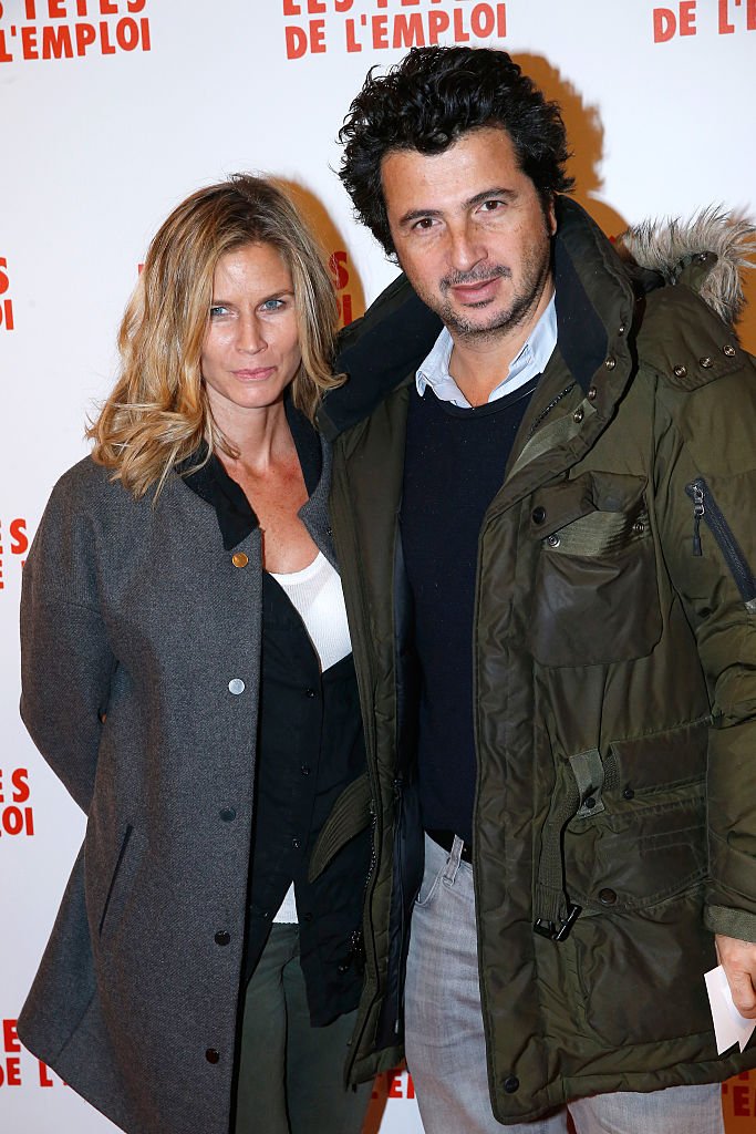 L'animatrice de télévision Sarah Lelouch et le chanteur David Marouani, le 14 novembre 2016 à Paris, France. | Photo : Getty Images
