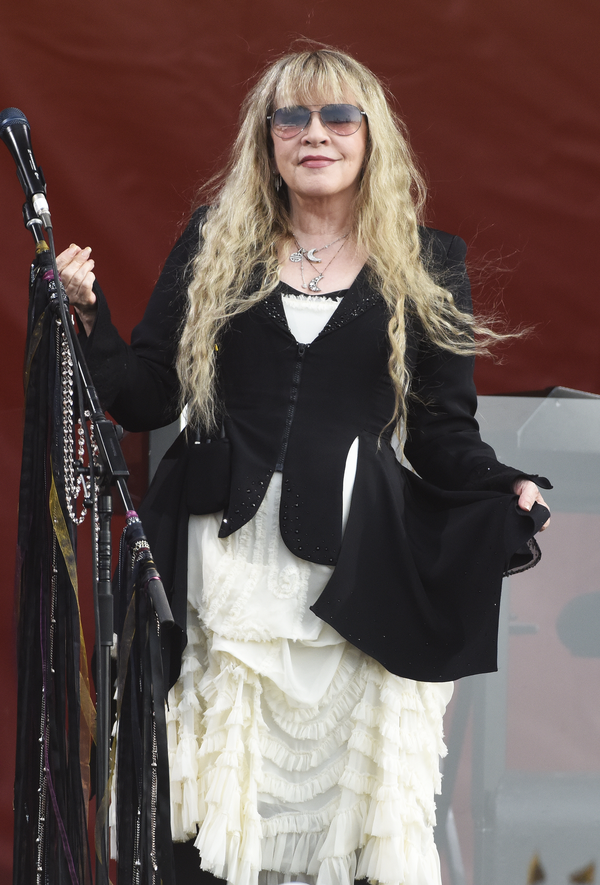 The artist performs during the 2022 New Orleans Jazz and Heritage Festival at Fair Grounds Race Course on May 7. | Source: Getty Images