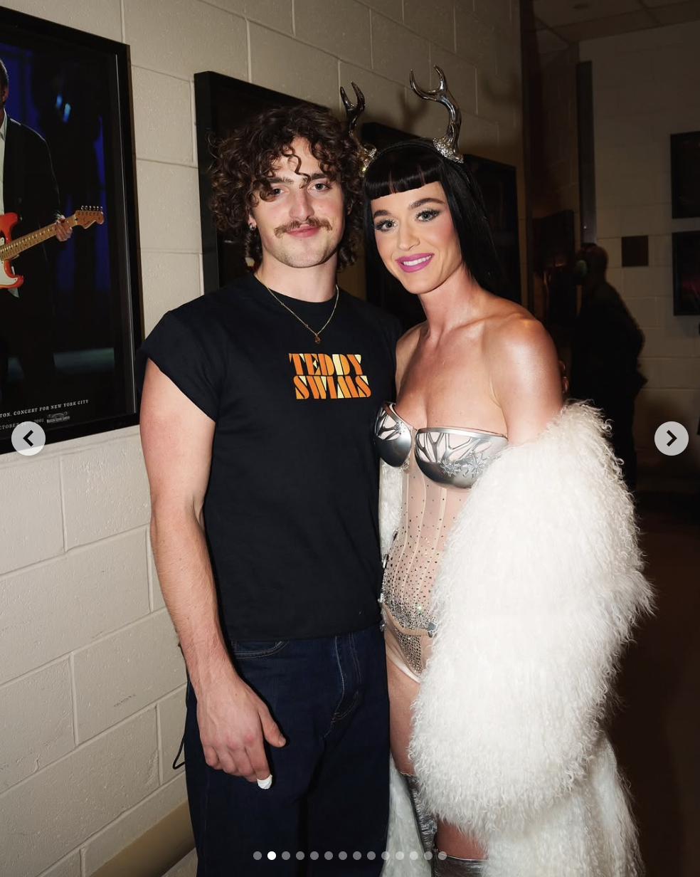 Benson Boone and Katy Perry in a photo dated December 15, 2024 | Source: Instagram/katyperry