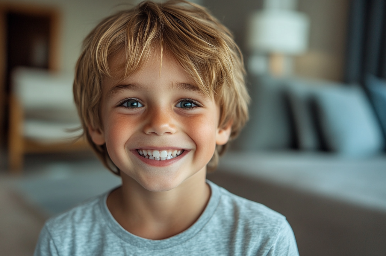 A smiling boy | Source: Midjourney