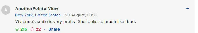 Fan comment dated August 2023 | Source: Daily Mail