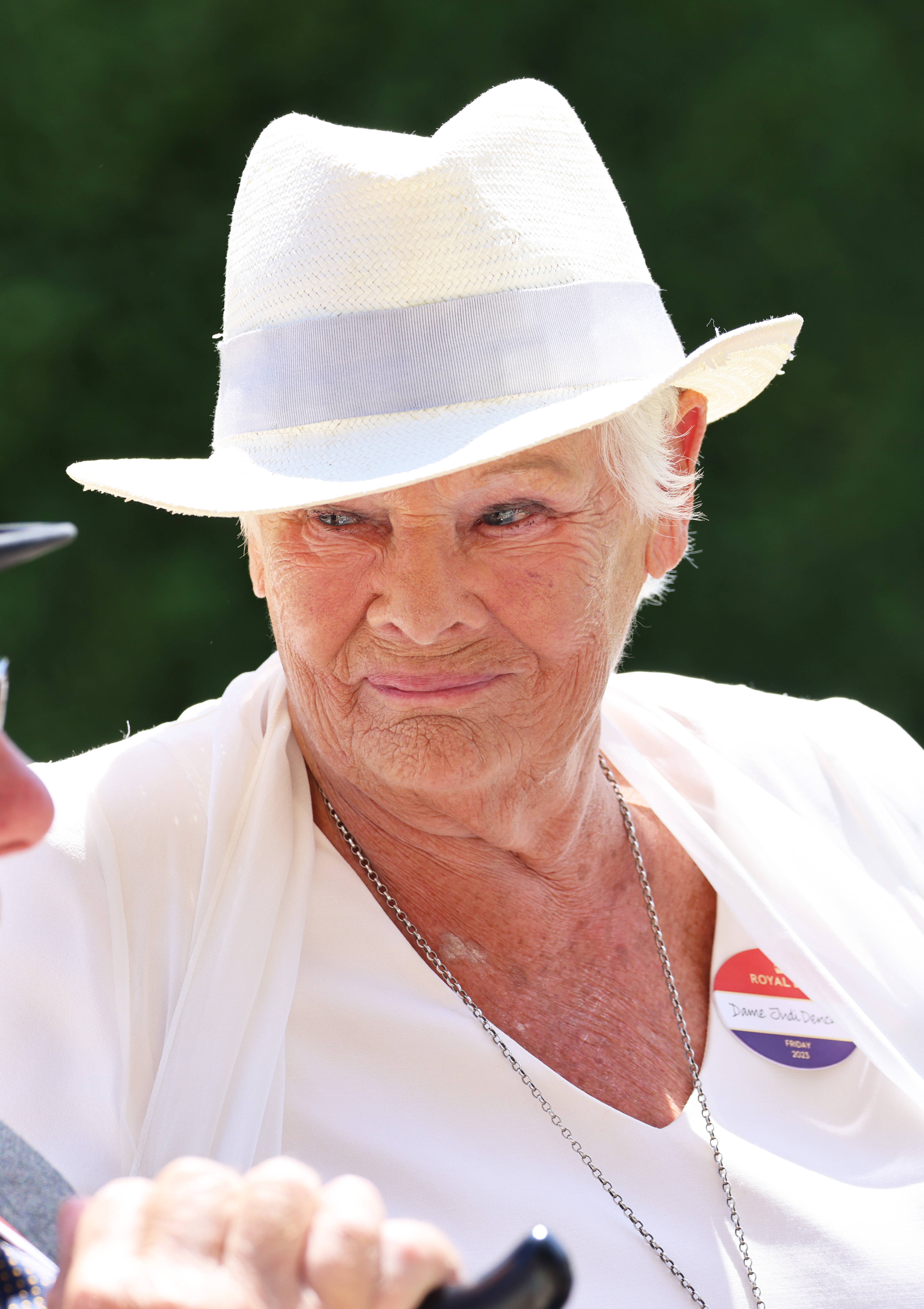 Dame Judi Dench on June 23, 2023 in Ascot, England. | Source: Getty Images