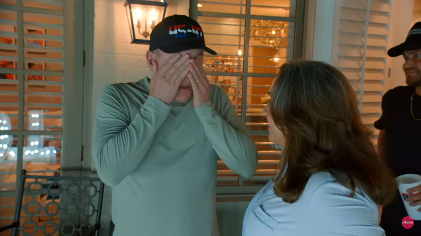 Todd and Savannah Chrisley pictured on the trailer of "The Chrisleys: Back to Reality," dated July 2025 | Source: YouTube/Lifetime