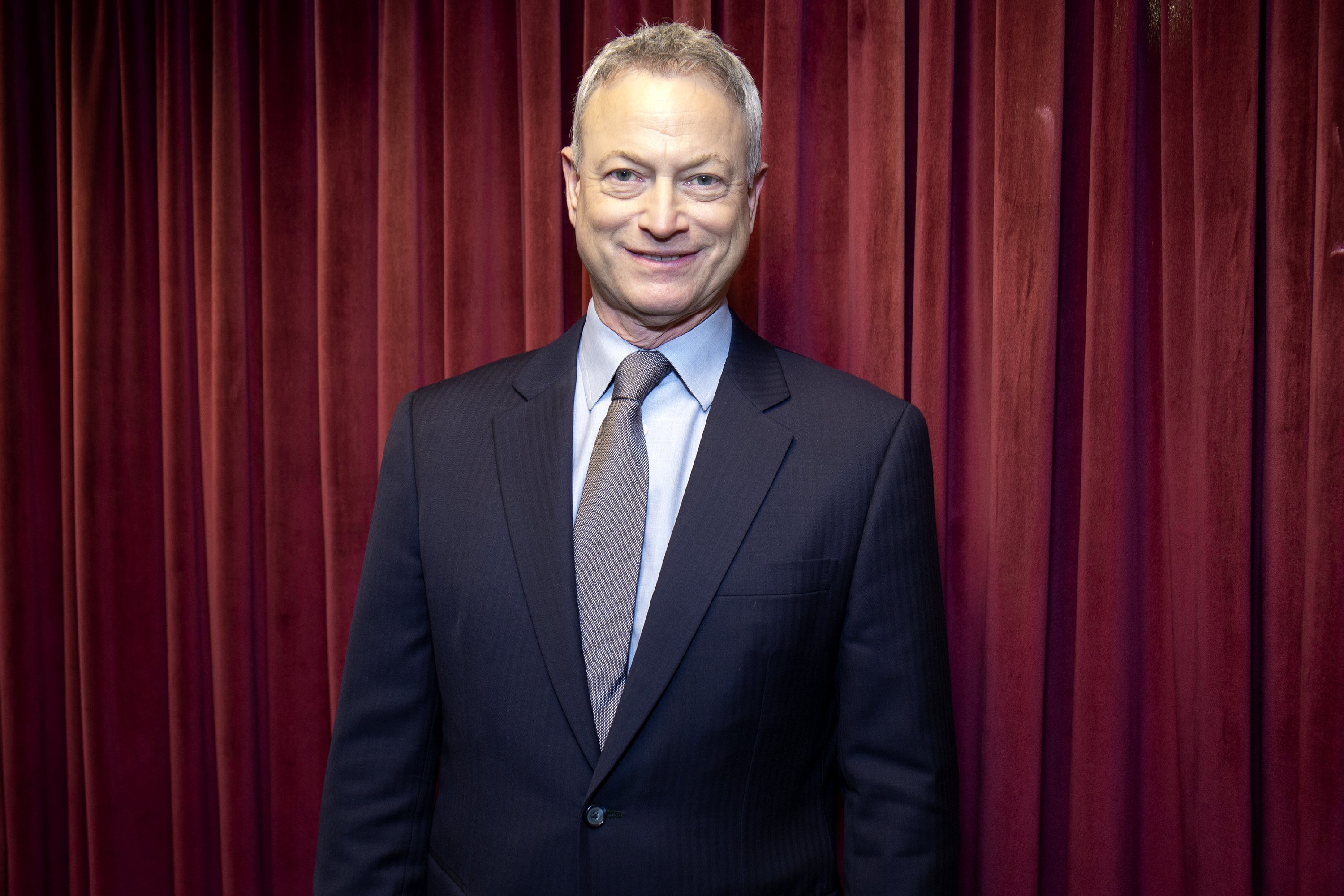 Gary Sinise visits SiriusXM Studios on February 11, 2019 in New York City. | Source: Getty Images