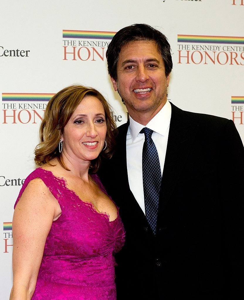 Ray Romano and his wife, Anna arrive for a dinner for Kennedy honorees hosted by U.S. Secretary of State Hillary Rodham Clinton at the U.S. Department of State | Source: Getty Images