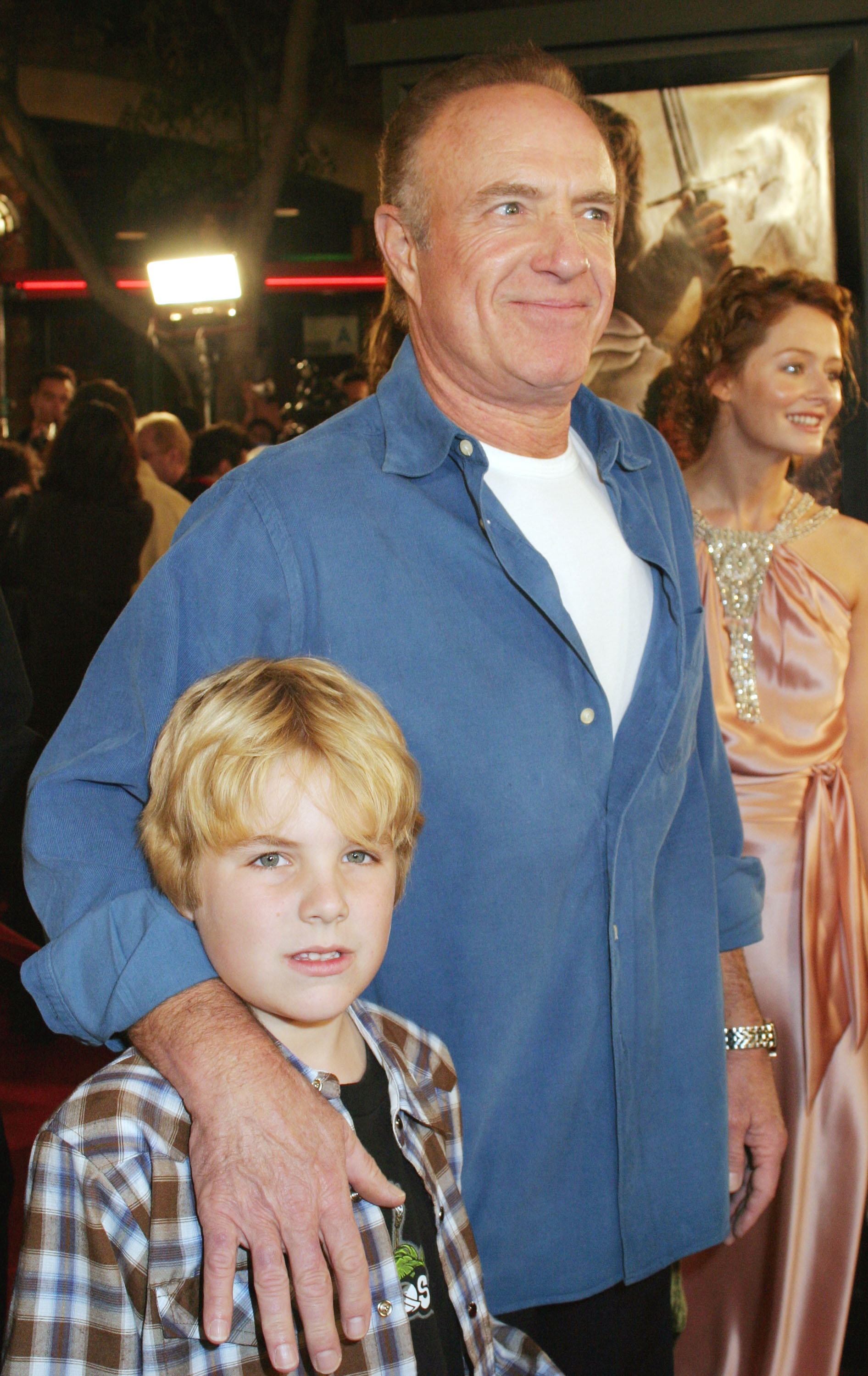 James Caan und Jacob Nicholas Caan bei der Premiere von "The Lord of the Rings: The Return of the King" am 3. Dezember 2003 in Los Angeles | Quelle: Getty Images