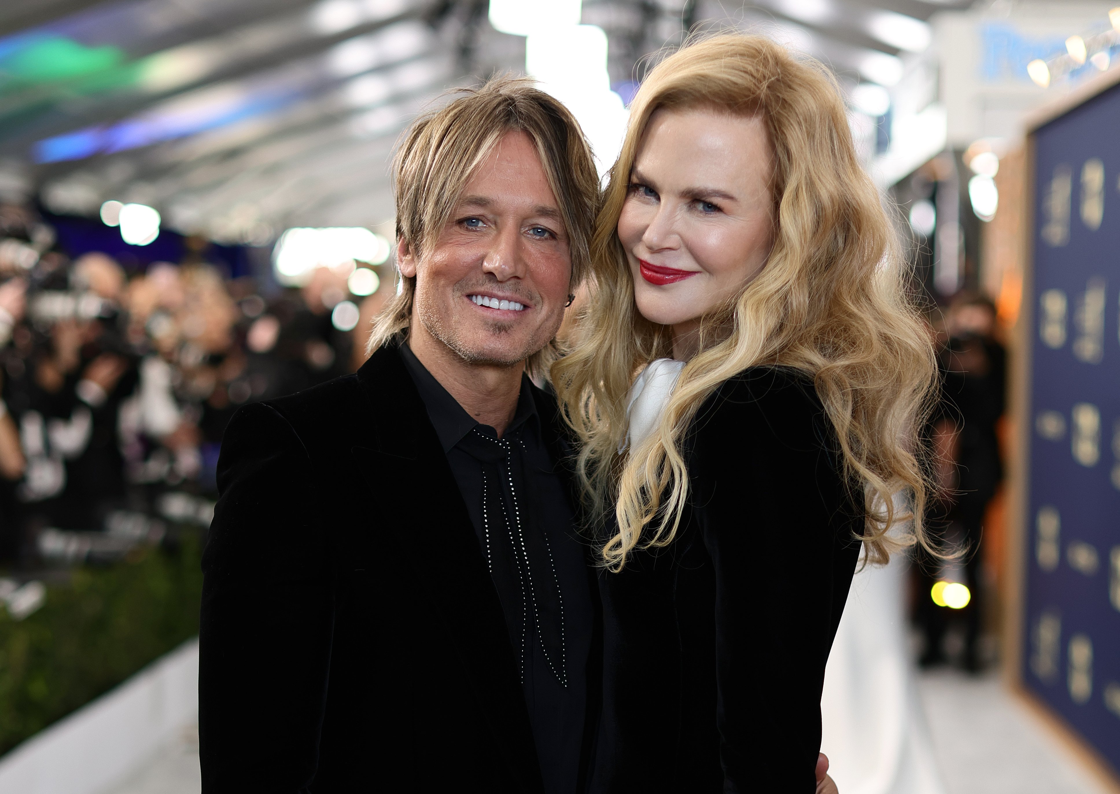 Keith Urban and Nicole Kidman at the 28th Screen Actors Guild Awards on February 27, 2022, in Santa Monica | Source: Getty Images