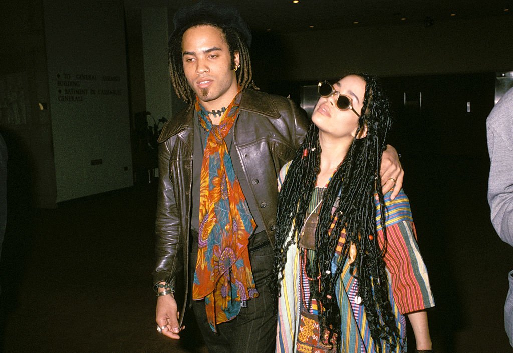 Lenny Kravitz and Lisa Bonet at New York City in 1987. | Source: Getty Images