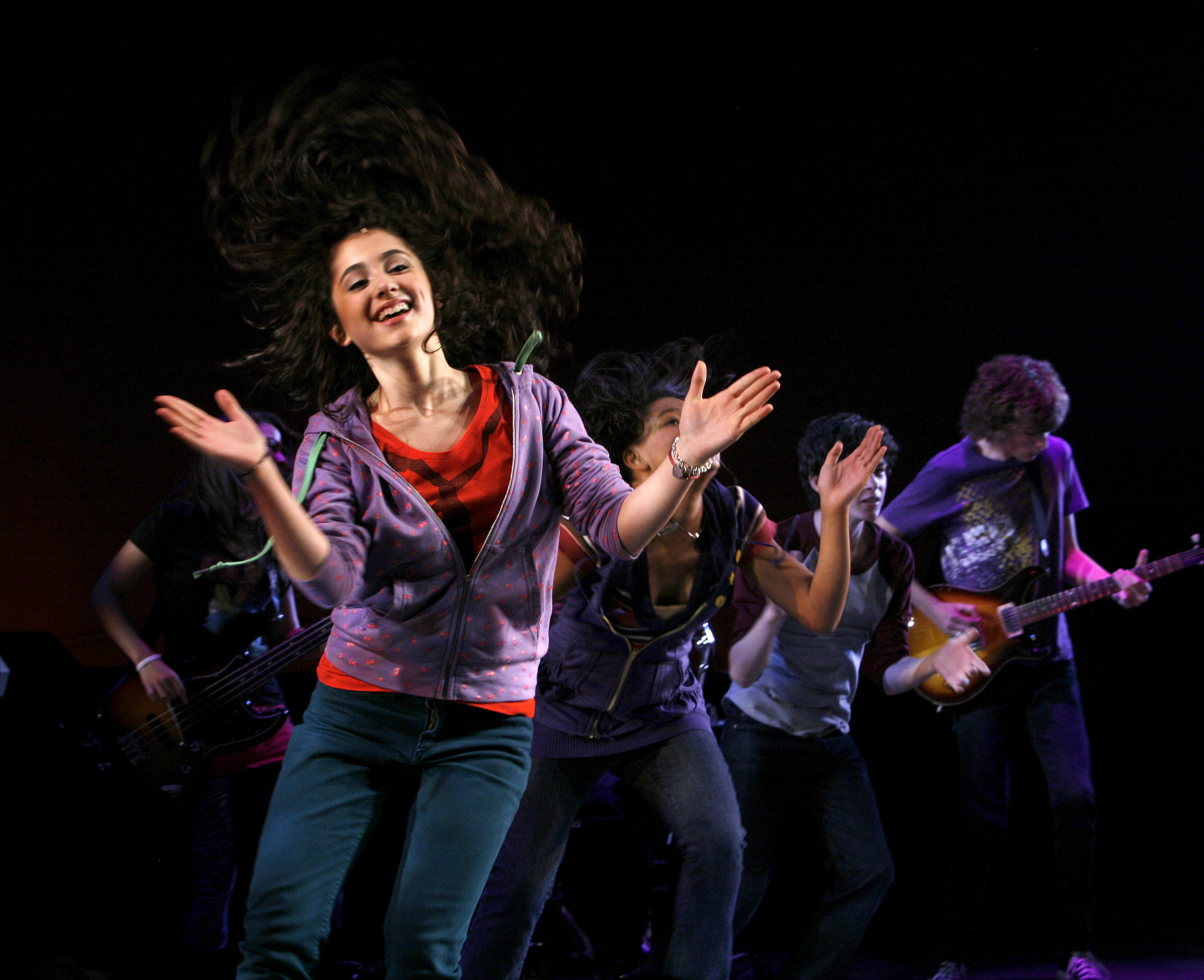 Ariana Grande performs on stage during the curtain call for "13" at the Bernard B. Jacobs Theatre in New York City | Source: Getty Images