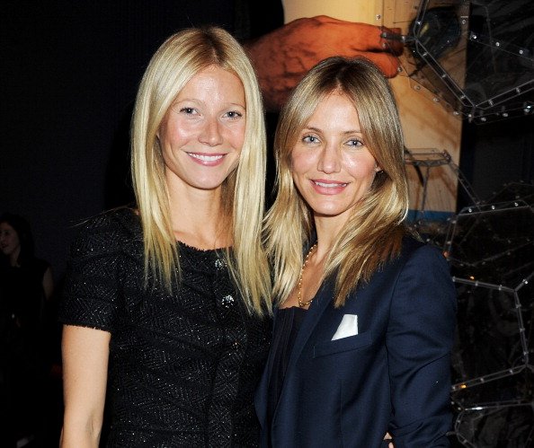 Gwyneth Paltrow and Cameron Diaz on October 5, 2011 in London, England. | Photo: Getty Images