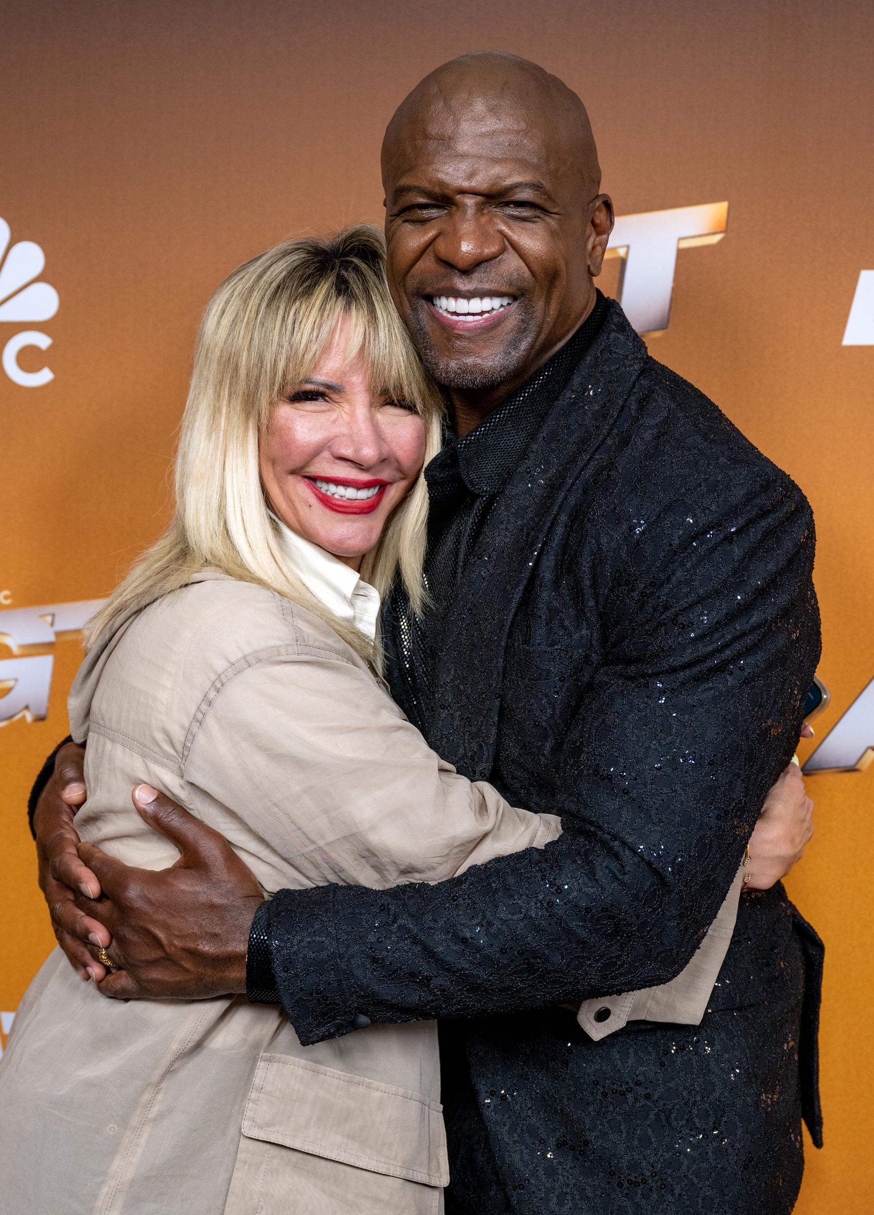 Terry Crews and Rebecca King attend the "America's Got Talent" Season 20 Winner's Red Carpet on September 24, 2025 | Source: Getty Images