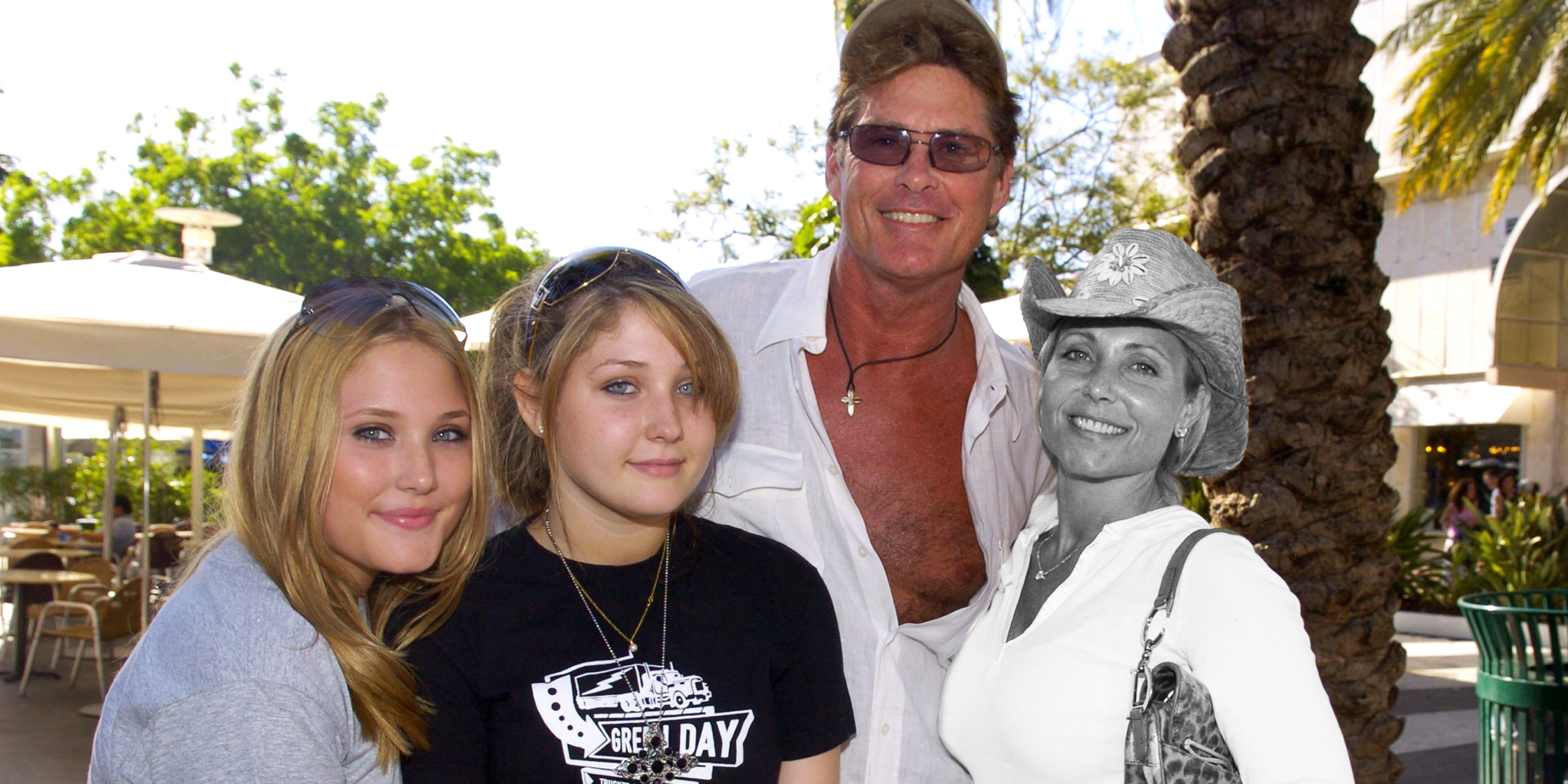 Taylor, Hayley, David, and Pamela Bach-Hasselhoff | Source: Getty Images