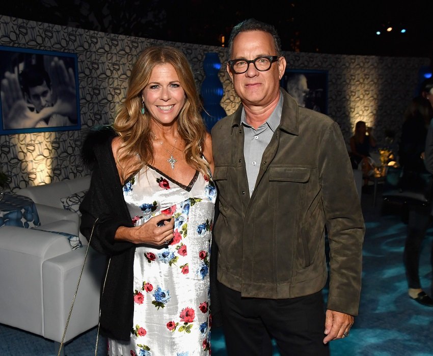 Rita Wilson and Tom Hanks on September 26, 2017 in Hollywood, California | Photo: Getty Images