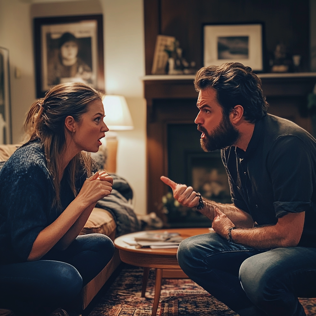 Couple having an argument | Source: Midjourney