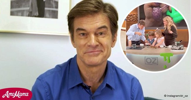 Dr. Oz’s grandchildren steal the spotlight during his daytime talk show 