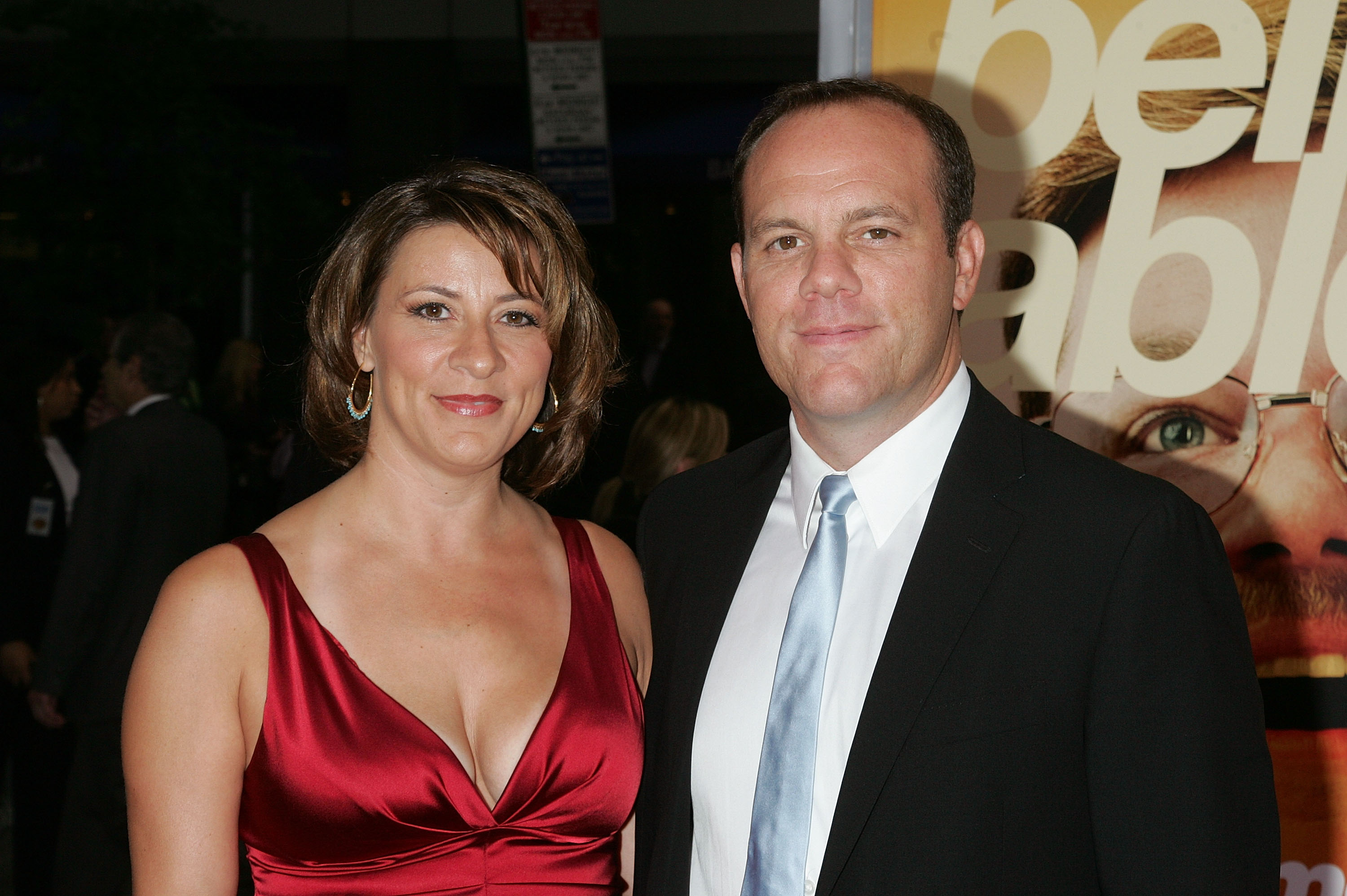 Tom Papa and Cynthia Koury-Papa at the premiere of "The Informant!" in 2009, in New York City. | Source: Getty Images