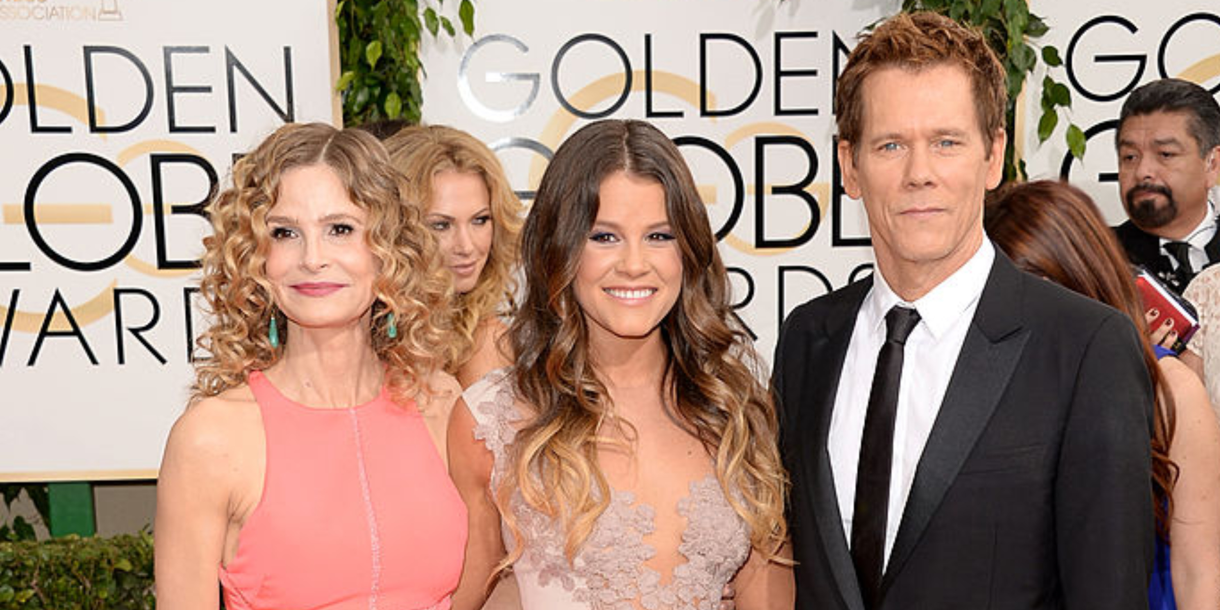 Kyra Sedgwick, Sosie Bacon, and Kevin Bacon | Source: Getty Images