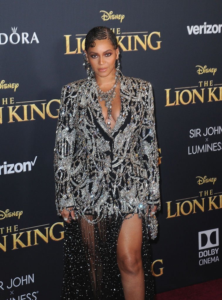 Beyonce arrives for the Premiere Of Disney's "The Lion King" held at Dolby Theatre | Photo: Getty Images