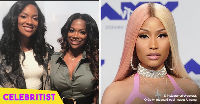 Kandi Burruss' daughter flashes wide smile in recent picture with Nicki Minaj